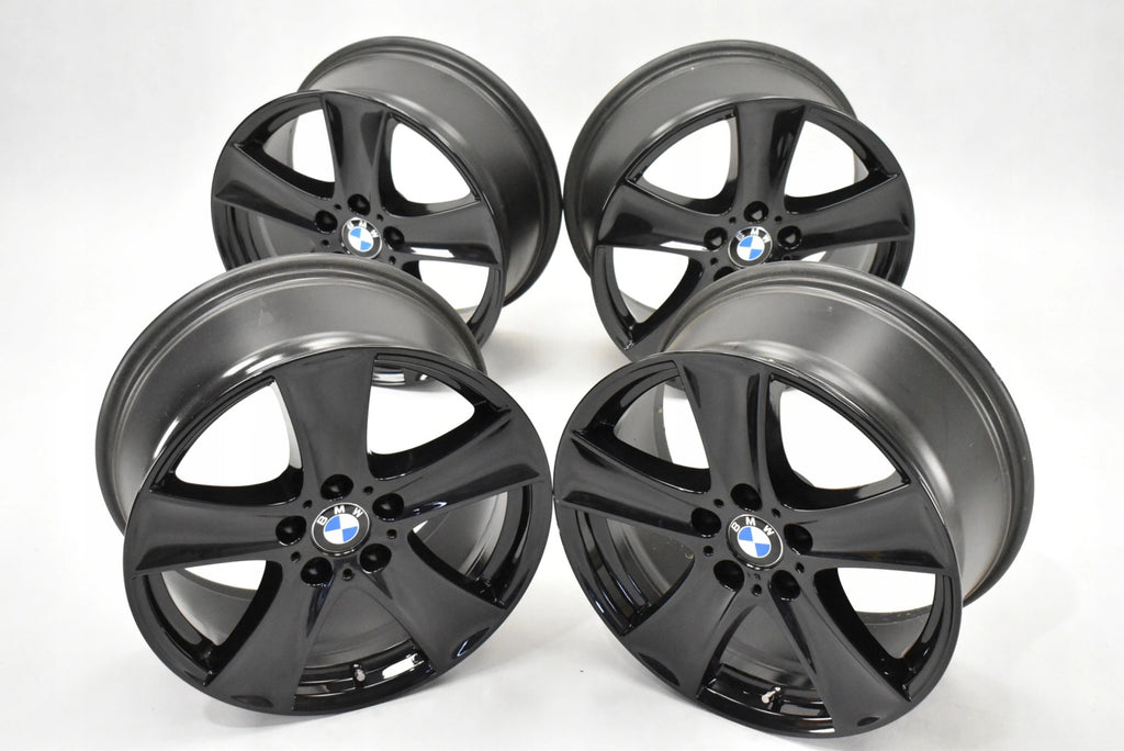 4x Alufelge 18 Zoll 8.5" 5x120 46ET Glanz Schwarz 6770200 BMW X5 E70 Rim Wheel FEL1479985036ib