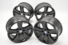 Laden Sie das Bild in den Galerie-Viewer, 4x Alufelge 18 Zoll 8.5" 5x120 46ET Glanz Schwarz 6770200 BMW X5 E70 Rim Wheel FEL1479985036ib