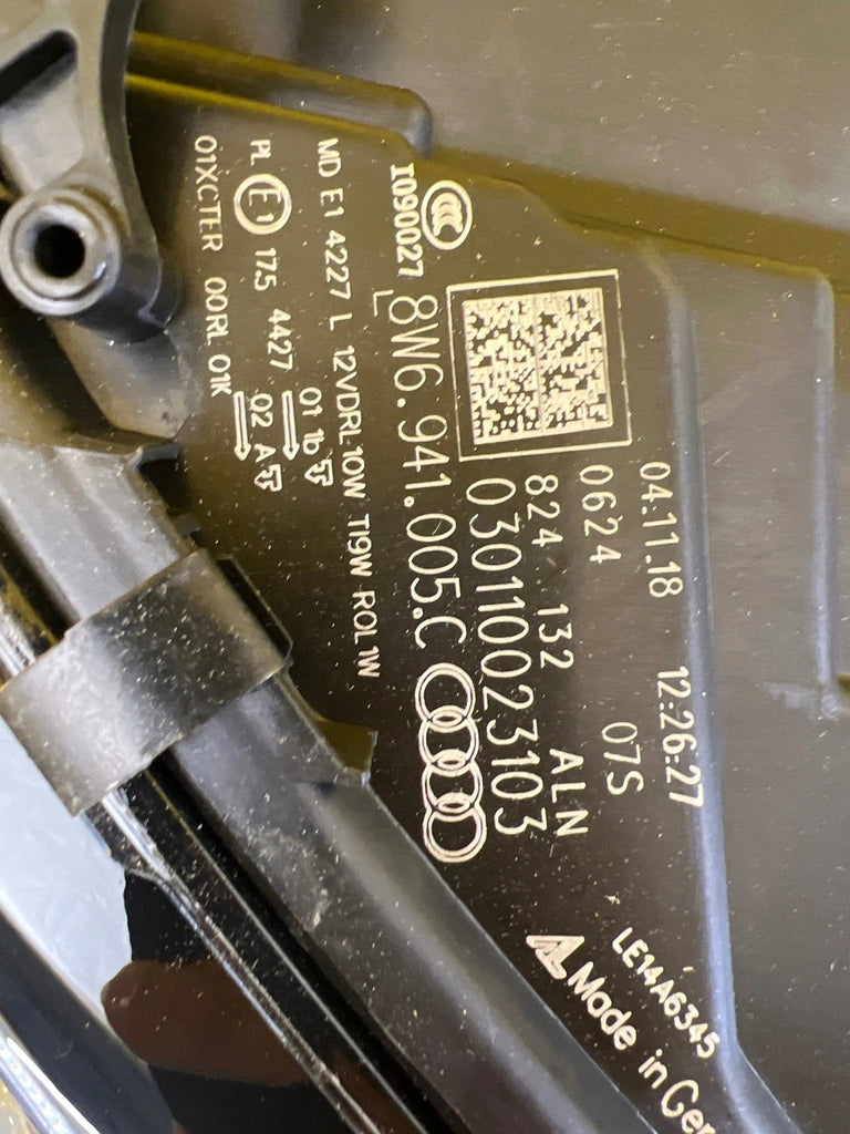 Frontscheinwerfer Audi A5 8W6941005C Xenon Links Scheinwerfer Headlight