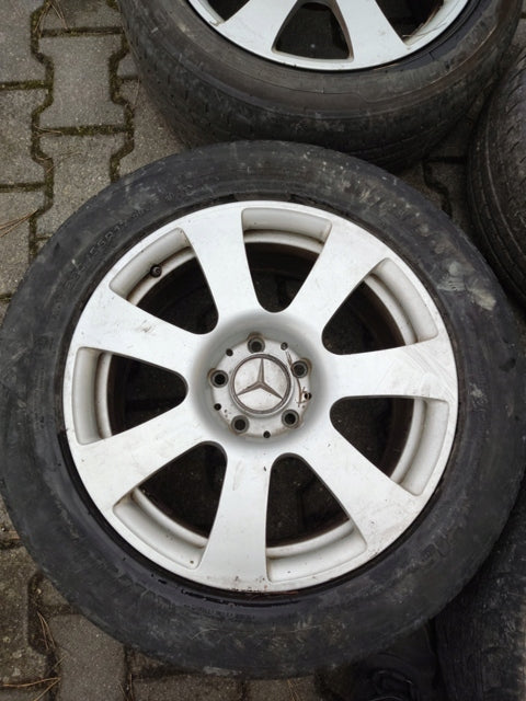 4x Alufelge 17 Zoll 8.0" 5x112 43ET A2214010202 Mercedes-Benz W221 Rim Wheel FEL8145812595kn
