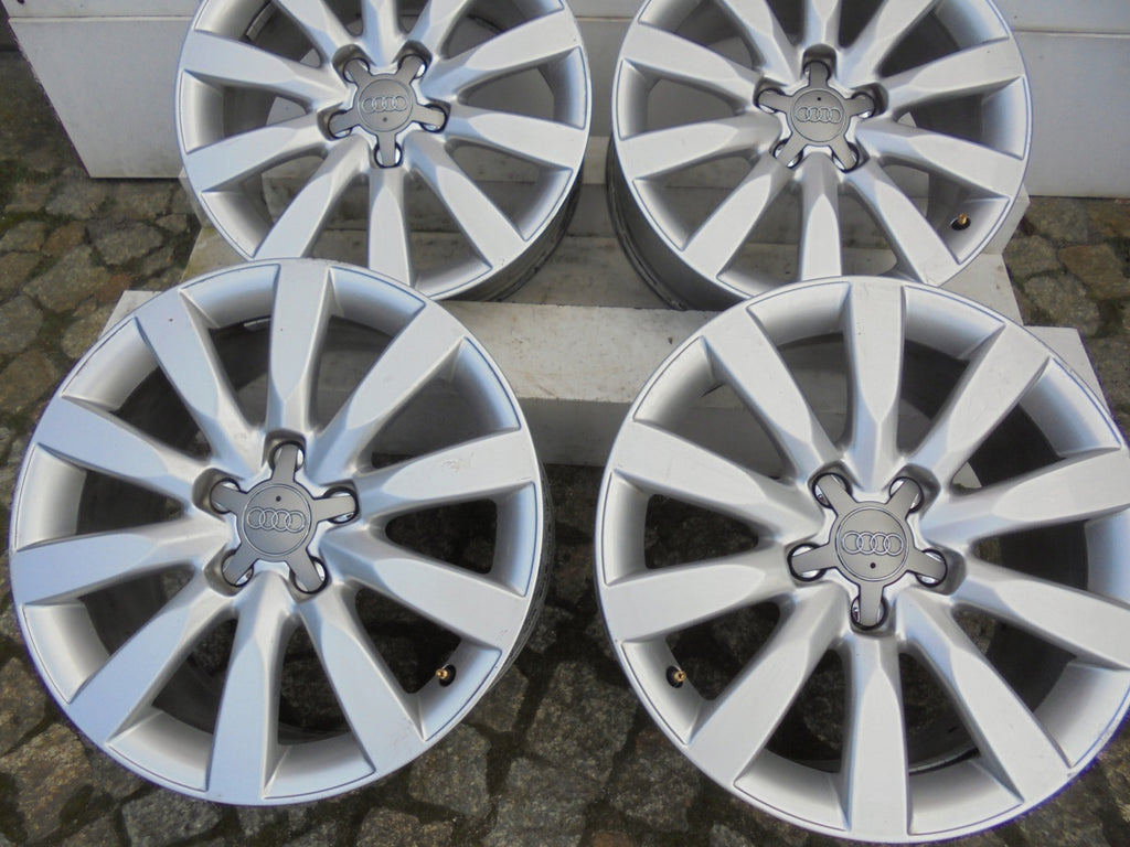 4x Alufelge 17 Zoll 8.0" 5x112 47ET Glanz Silber 8K0601025C Audi B8 Rim Wheel FEL4361389975hl