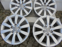 Load image into Gallery viewer, 4x Alufelge 17 Zoll 8.0" 5x112 47ET Glanz Silber 8K0601025C Audi B8 Rim Wheel FEL4361389975hl