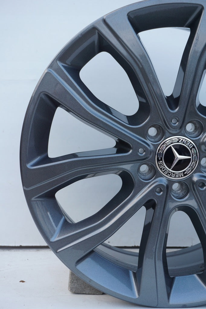 4x Alufelge 19 Zoll 8.0" 5x112 56ET Glanz Graphit A1664011500 Mercedes-Benz W166 FEL7367203493uw