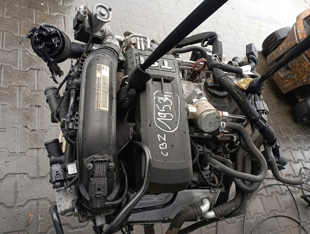Motor VW Polo 6r CBZ 1.2 TSI 107TKm 2010 Benzin Engine Komplett