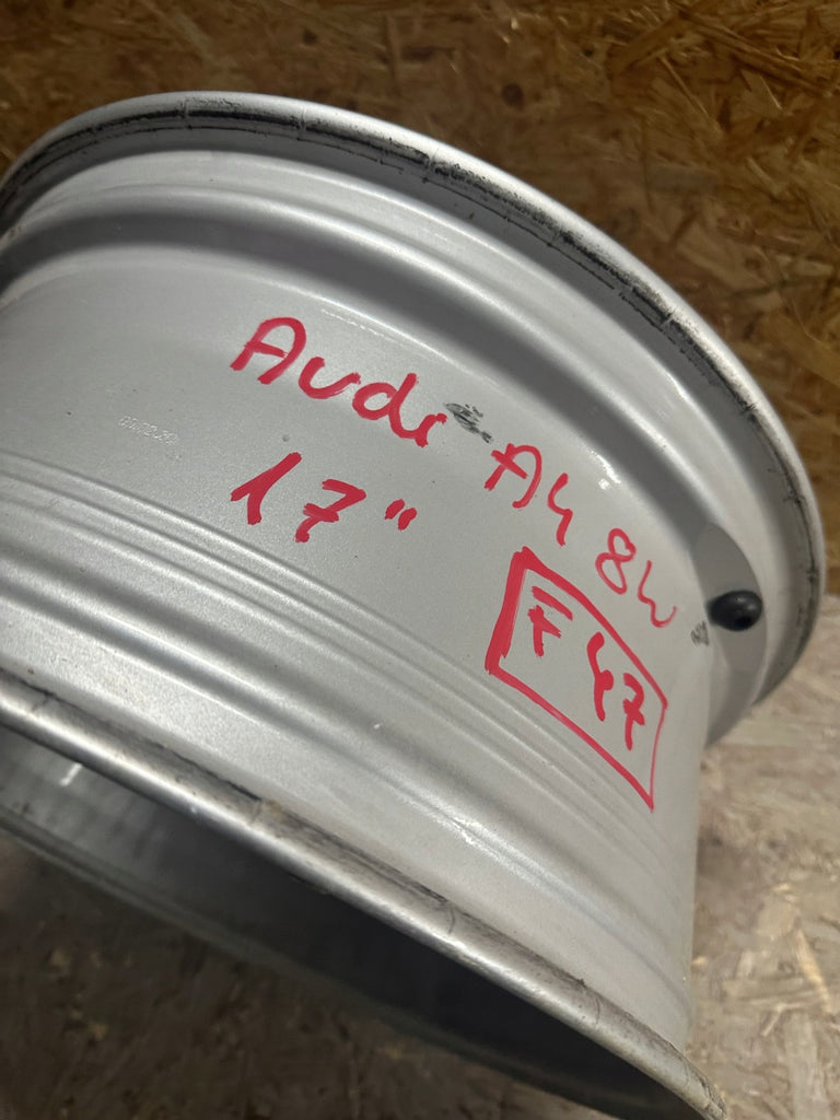 1x Alufelge 17 Zoll 7.5" 5x112 29ET Glanz Silber 8W0601025AE Audi A4 Rim Wheel FEL5069819728pc