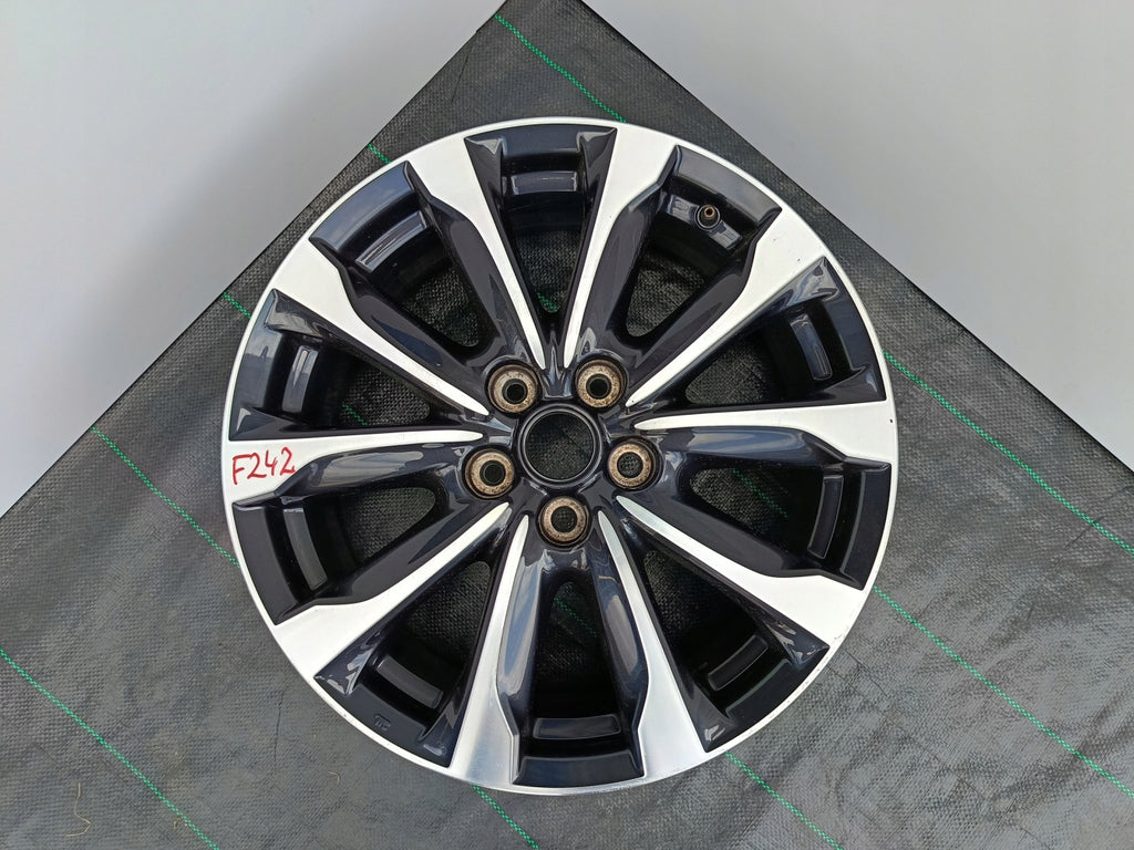 1x Alufelge 18 Zoll 7.0" 5x114.3 50ET Glanz Graphit 9965417080 Mazda Cx-3 Mg FEL3916902468jh