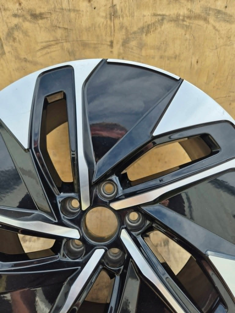 1x Alufelge 19 Zoll 8.0" 5x112 45ET Glanz Schwarz 11A601025 VW I Rim Wheel FEL9074548999ji