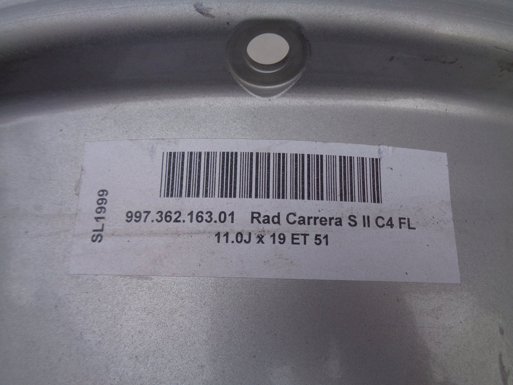 1x Alufelge 19 Zoll 5x130 51ET 99736216301 Porsche Carrera Rim Wheel FEL6302485557kw