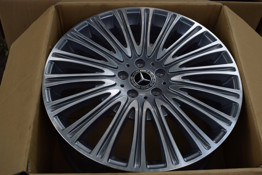 1x Alufelge 20 Zoll 9.0" 5x112 53ET Glanz Grau A2134010800 Mercedes-Benz W213 Mg FEL2025628327zg