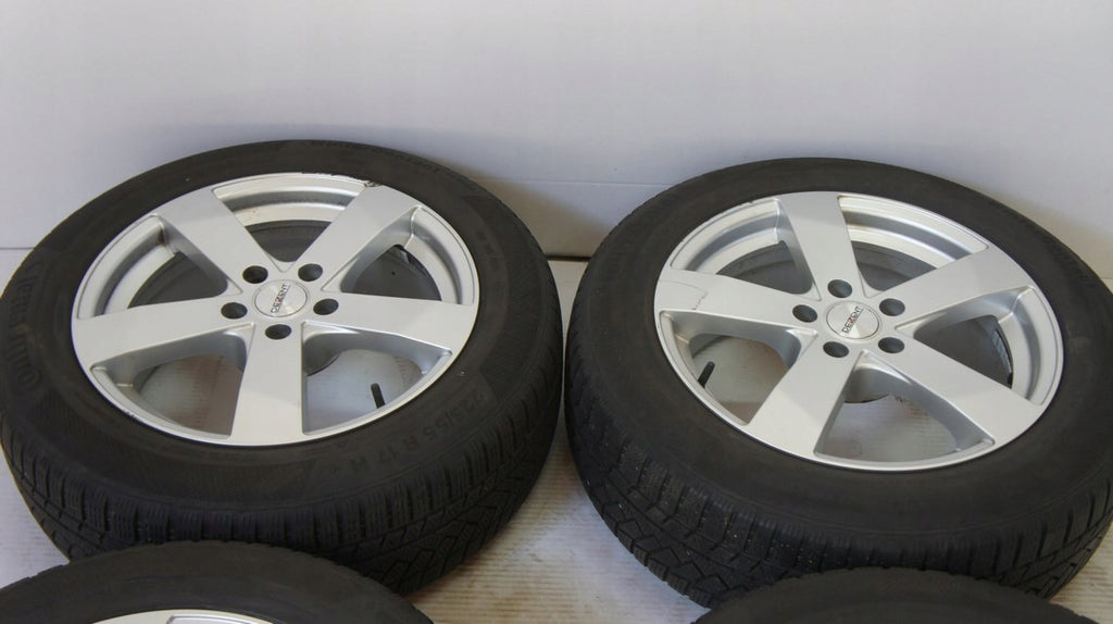 4x Alufelge 17 Zoll 7.5" 5x112 35ET Silber Audi I Rim Wheel FEL8938464550px