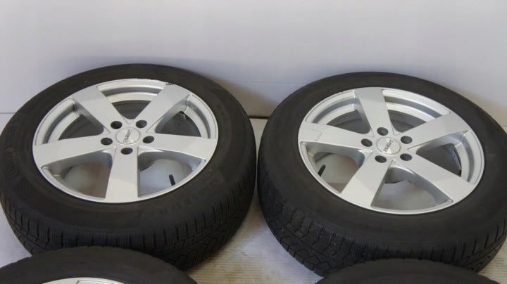 4x Alufelge 17 Zoll 7.5" 5x112 35ET Silber Audi I Rim Wheel FEL8938464550px