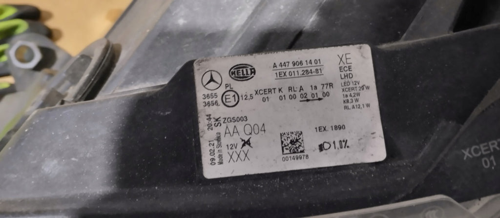 Frontscheinwerfer Mercedes-Benz W447 A4479061401 Links Scheinwerfer Headlight SCH3616489709ss