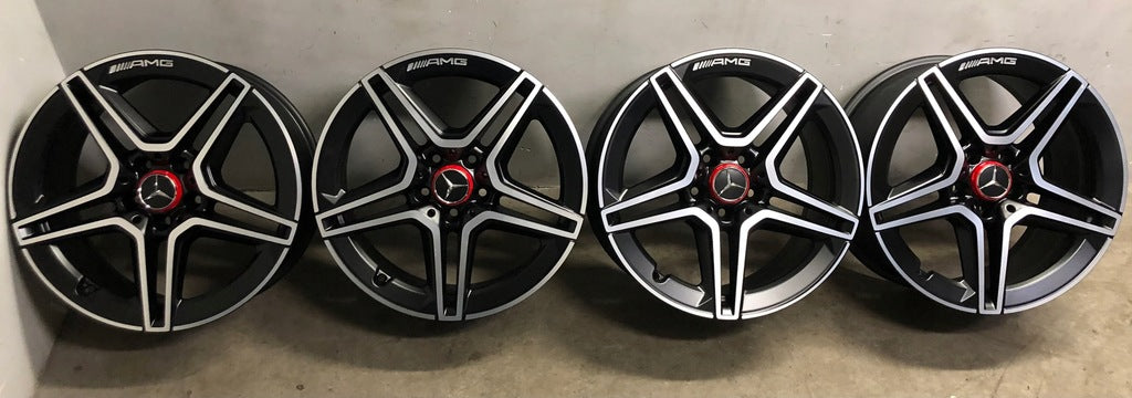 4x Alufelge 18 Zoll 8.5" 5x112 A2054019600 Mercedes-Benz A205 Rim Wheel FEL3390939472vu