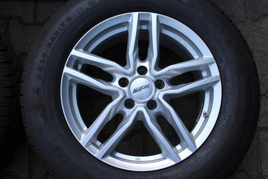4x Alufelge 17 Zoll 7.5" 5x112 40ET Glanz Silber KBA51475 Audi I Rim Wheel FEL5475305542nr