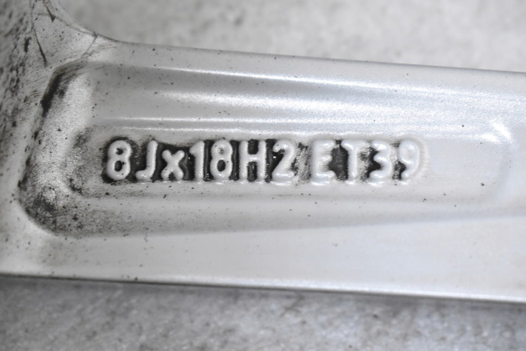 1x Alufelge 18 Zoll 8.0" 5x112 39ET Glanz Silber 4G0601025O 4G0601025BL Audi A6 FEL6341835933lx