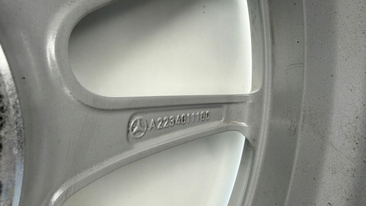 1x Alufelge 19 Zoll 8.5" 5x112 31 5ET A2234011100 Mercedes-Benz W223 Rim Wheel FEL7061613112sz