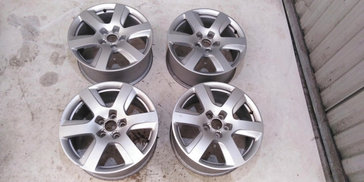 4x Alufelge 17 Zoll 8.0" 5x112 39ET 4G0601025BK Audi A6 Rim Wheel FEL9779042443ys