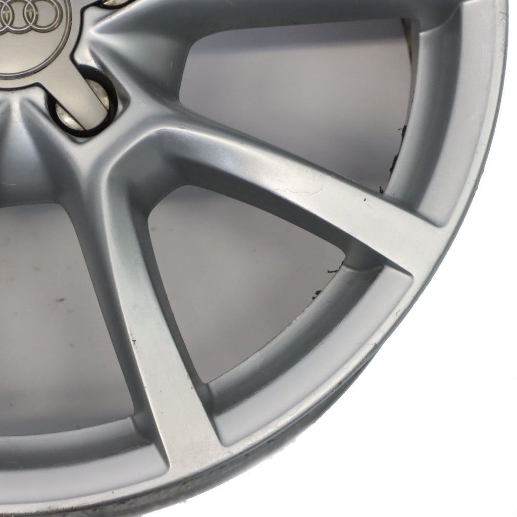 1x Alufelge 18 Zoll 8.0" 5x112 39ET Glanz Silber 8R0601025 Audi Q5 Rim Wheel FEL6952237562sn