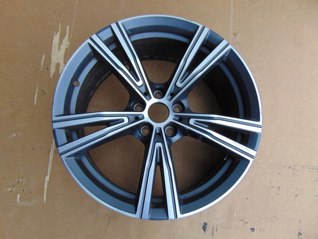 1x Alufelge 19 Zoll 8.0" 5x112 27ET Glanz Graphit 8089896 BMW 1 Mg Rim Wheel FEL1079421109yl