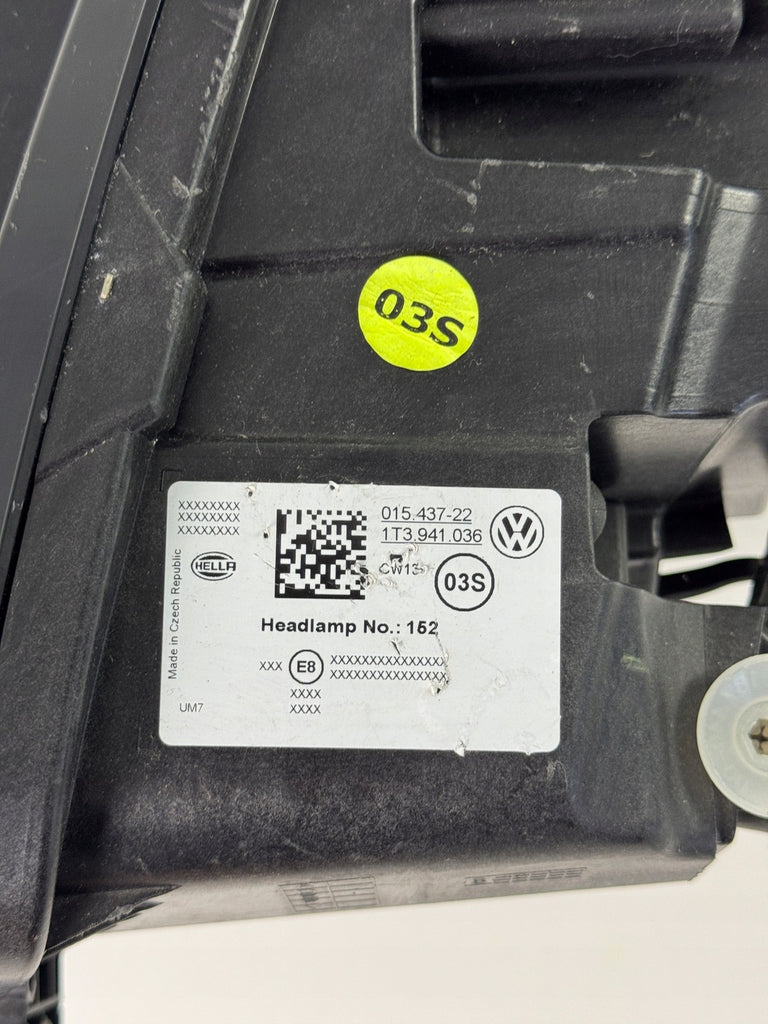 Frontscheinwerfer VW 1t3 1T3941036 1T3941036015437-22 Full LED Rechts Headlight SCH3061070570yx