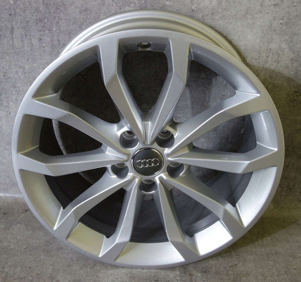4x Alufelge 18 Zoll 8.0" 5x112 40ET Glanz Silber 8W0601025 Audi A4 Rim Wheel