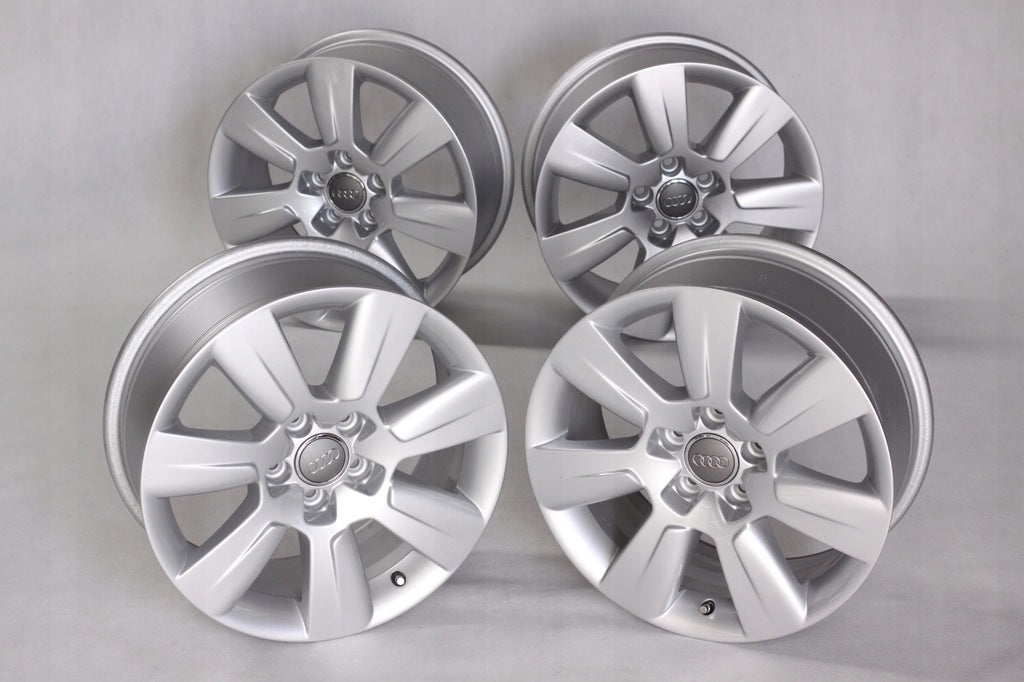 4x Alufelge 17 Zoll 7.0" 5x112 34ET Glanz Silber 4F0601025AS Audi A6 C5 FEL6134818517od