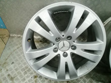 Laden Sie das Bild in den Galerie-Viewer, 4x Alufelge 17 Zoll 7.5" 5x112 47ET A2044010402 Mercedes-Benz C204 Rim Wheel FEL9661875644kf
