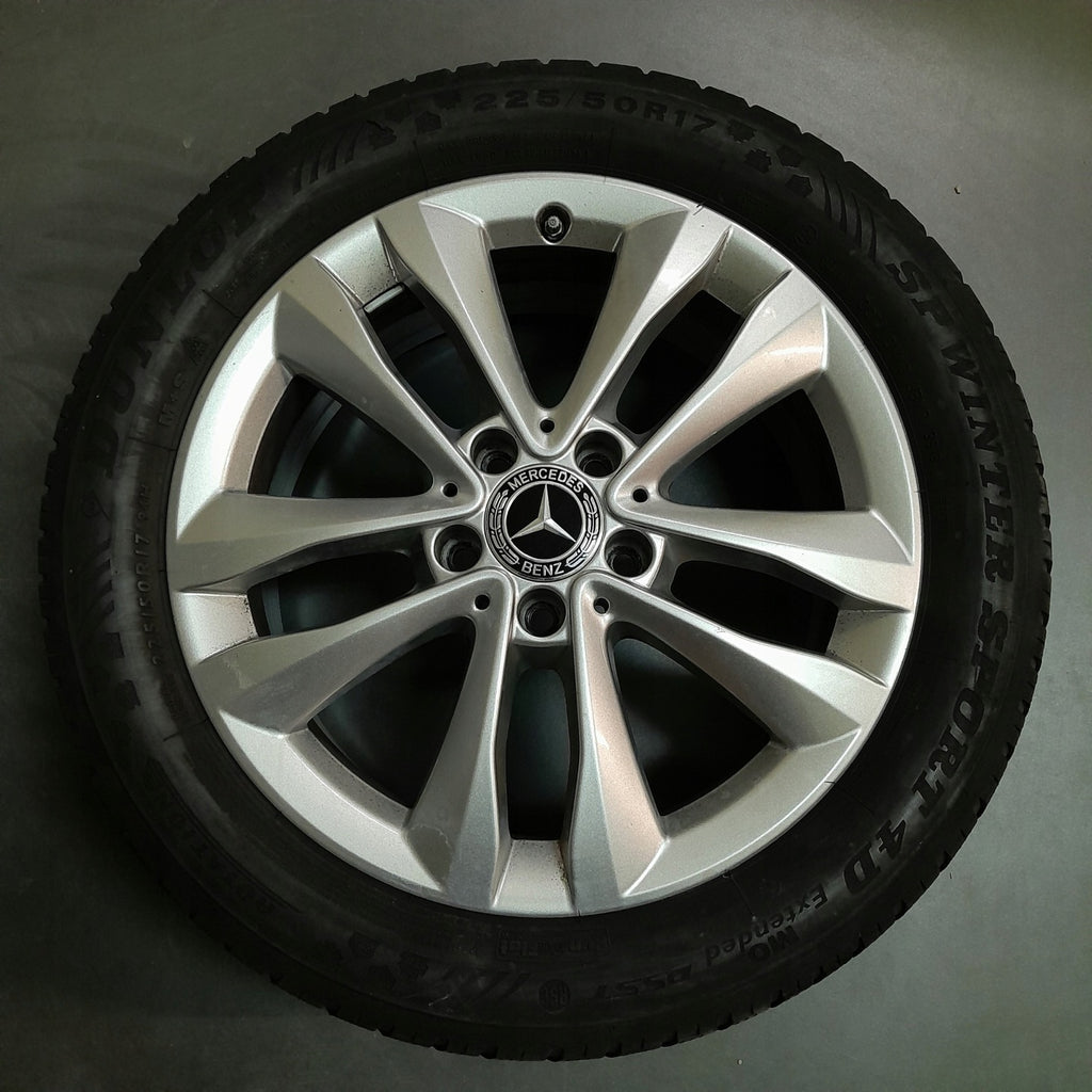 4x Alufelge 17 Zoll 7.0" 5x112 48 5ET A2054018000 Mercedes-Benz W176 W205 FEL9064398539rx