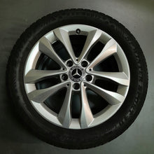 Laden Sie das Bild in den Galerie-Viewer, 4x Alufelge 17 Zoll 7.0" 5x112 48 5ET A2054018000 Mercedes-Benz W176 W205 FEL9064398539rx