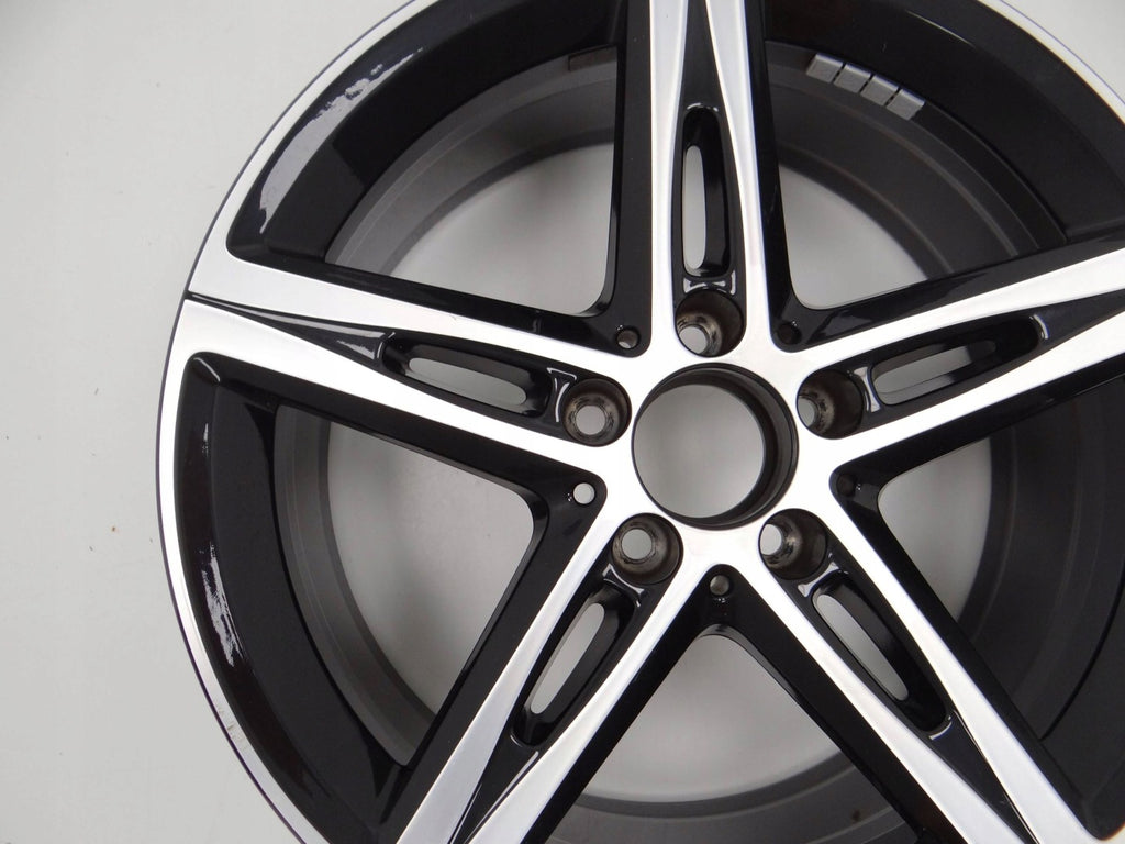 1x Alufelge 18 Zoll 7.5" 5x112 49ET Glanz Schwarz A1774010700 Mercedes-Benz W177 FEL6595706972vc