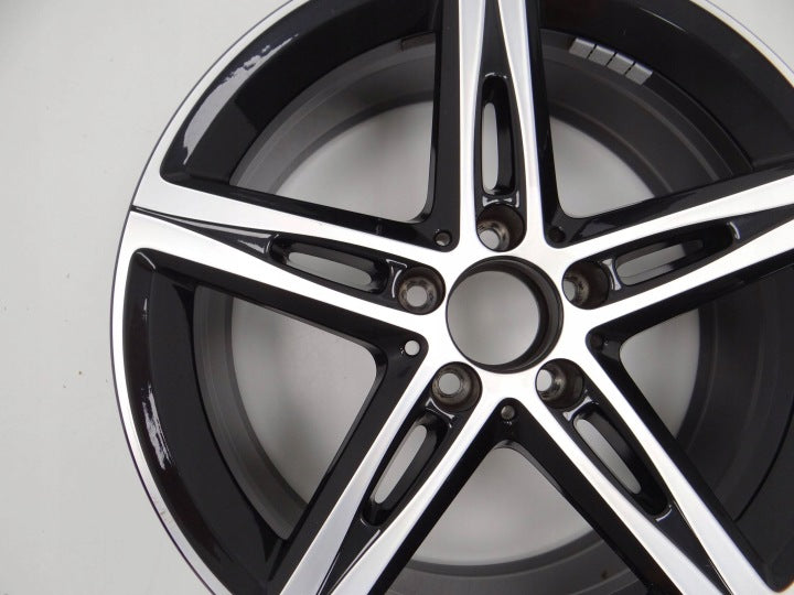1x Alufelge 18 Zoll 7.5" 5x112 49ET Glanz Schwarz A1774010700 Mercedes-Benz W177 FEL6595706972vc