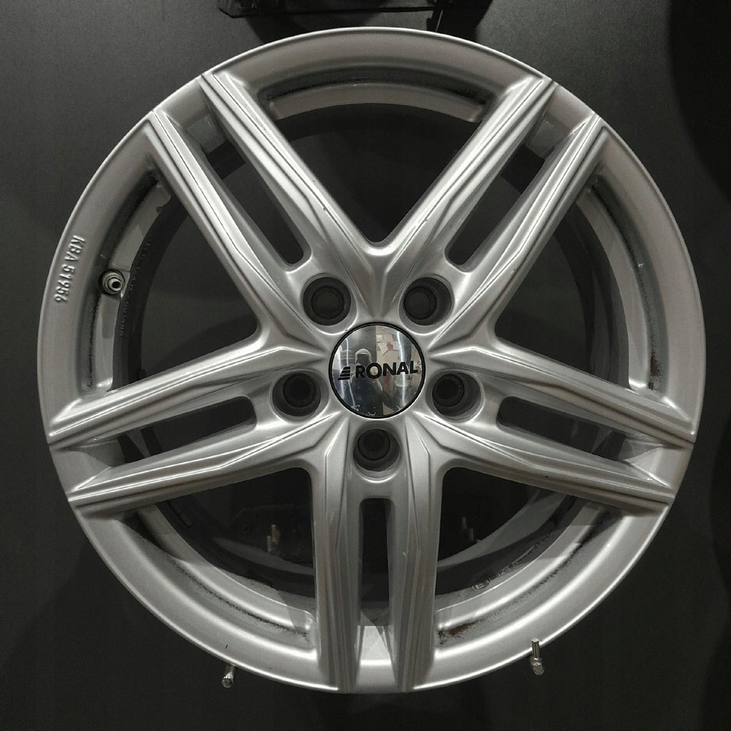 4x Alufelge 16 Zoll 6.5" 5x112 44ET Silber Mercedes-Benz W176 W177 Rim Wheel FEL3428601318md