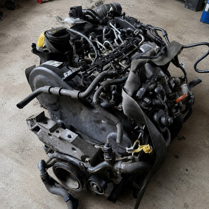 Motor VW Passat Tiguan CBB 2.0 170PS 236TKm 2008 Diesel Engine Komplett MOT8307621996dw