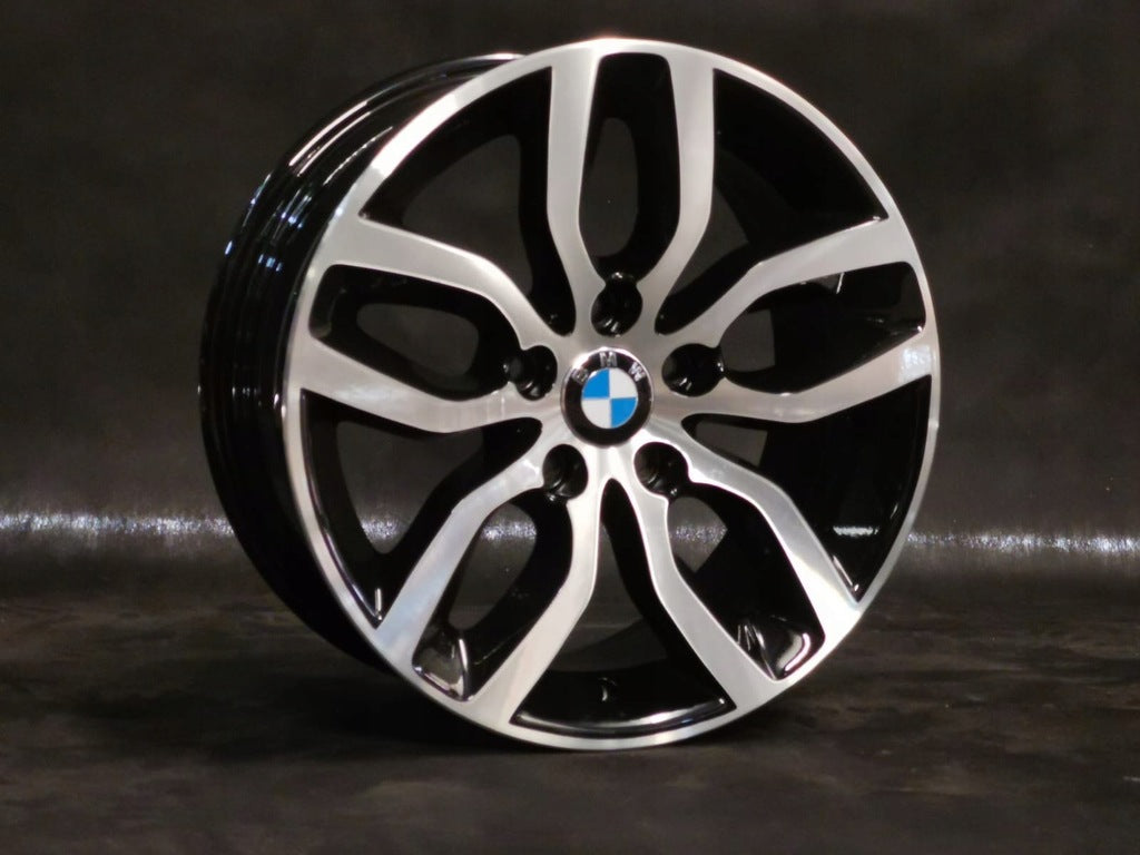 4x Alufelge 17 Zoll 7.5" 5x120 32ET Glanz Silber 6787576 BMW F26 X3 F25 FEL6931133410yv