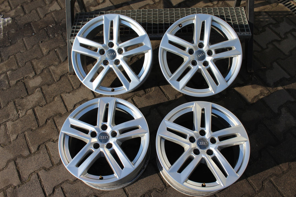 4x Alufelge 17 Zoll 7.0" 5x112 42ET Glanz Silber 8W0601025P Audi A4 B9 Rim Wheel FEL9888933978qz