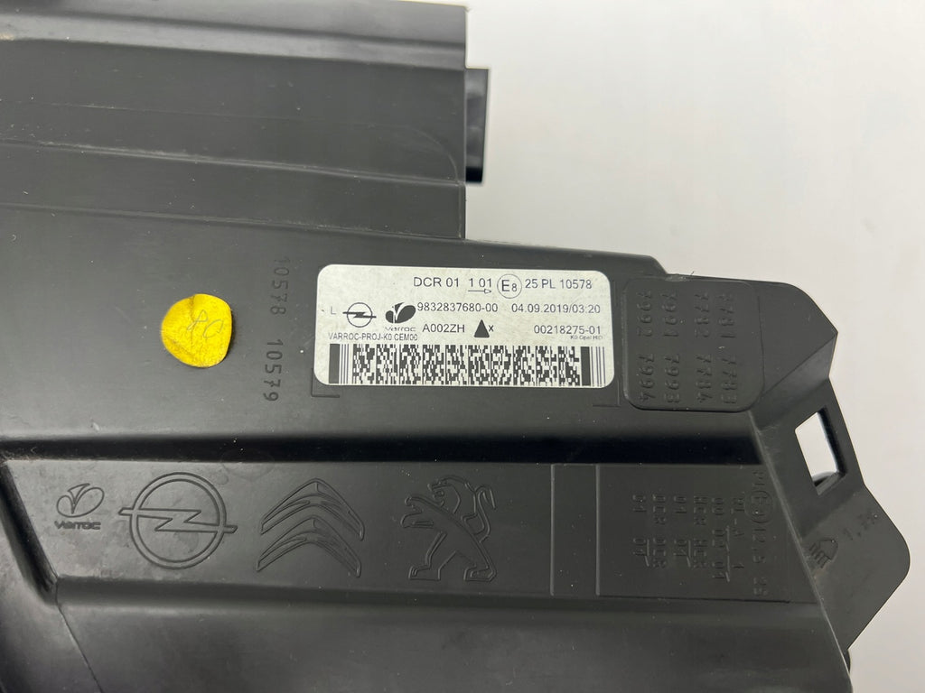 Frontscheinwerfer Opel Vivaro C Zafira Life 9832837680 Links Headlight