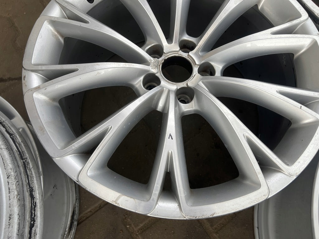 1x Alufelge 19 Zoll 9.0" 5x112 33ET Glanz Silber 4H0601025G Audi Rim Wheel FEL7492851968ij