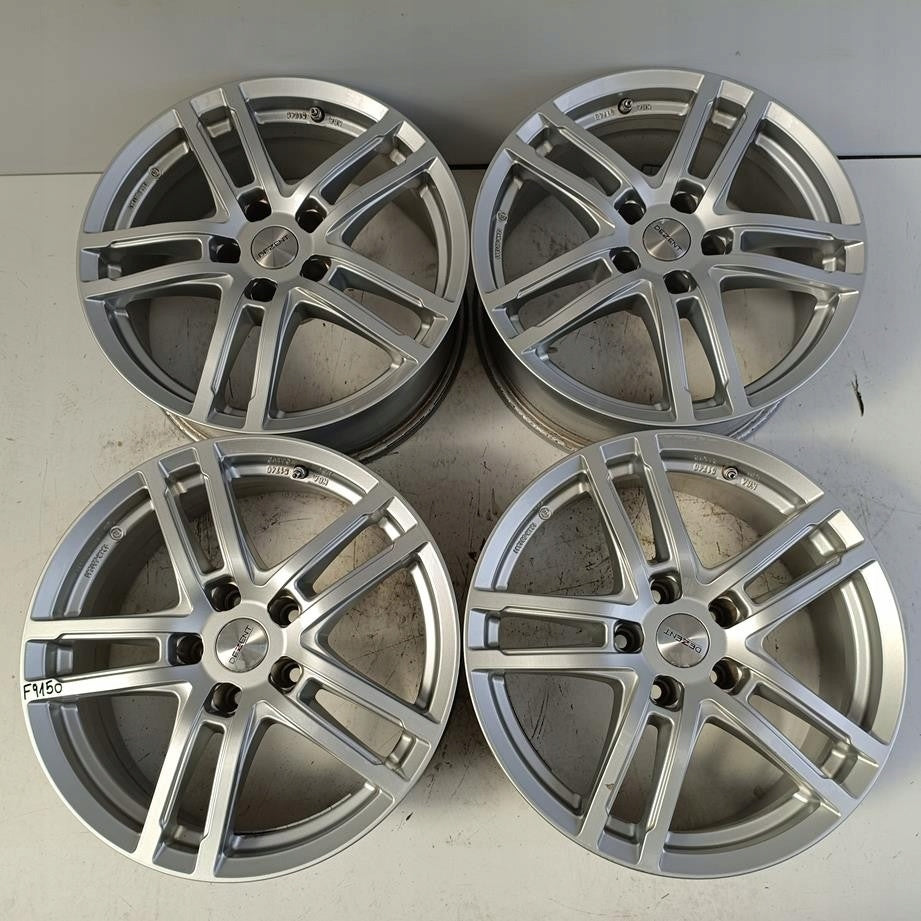 4x Alufelge 17 Zoll 7.5" 5x112 30ET Glanz Silber Audi I Rim Wheel FEL8254279469xp