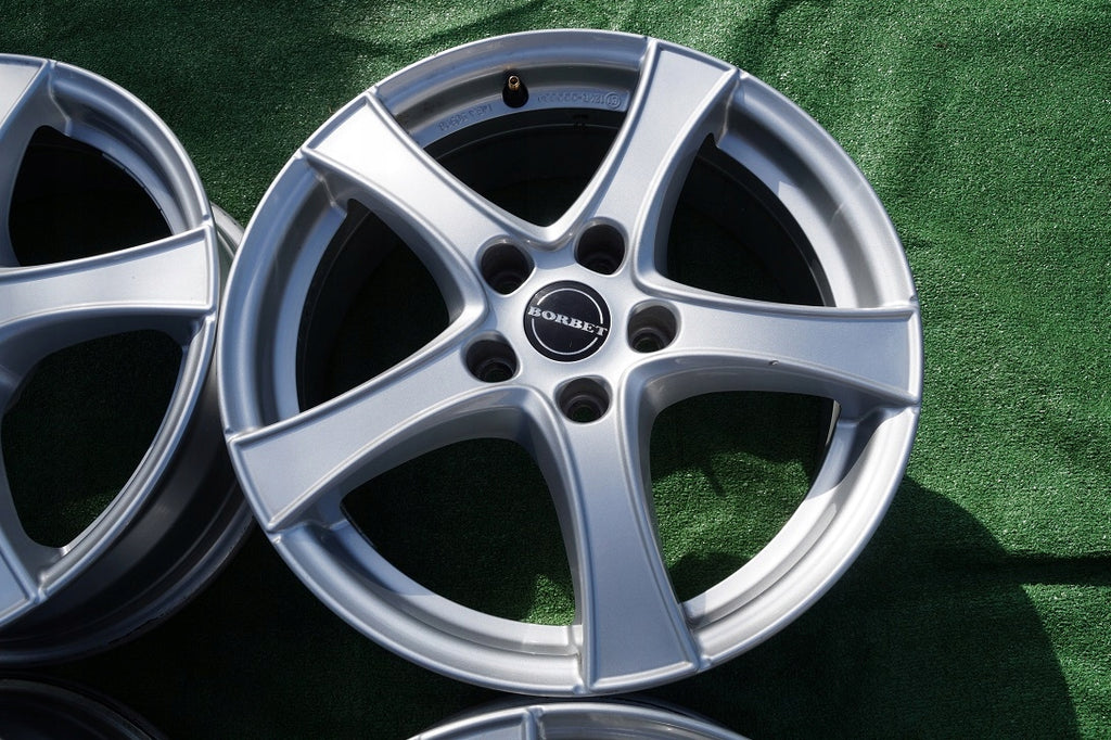 4x Alufelge 17 Zoll 6.5" 5x112 41ET Glanz Silber Audi B8 I Superb Tiguan Passat FEL6182001290uj