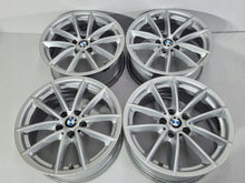 Laden Sie das Bild in den Galerie-Viewer, 4x Alufelge 17 Zoll 7.5" 5x112 27ET Glanz Silber BMW Rim Wheel FEL6756263863iz
