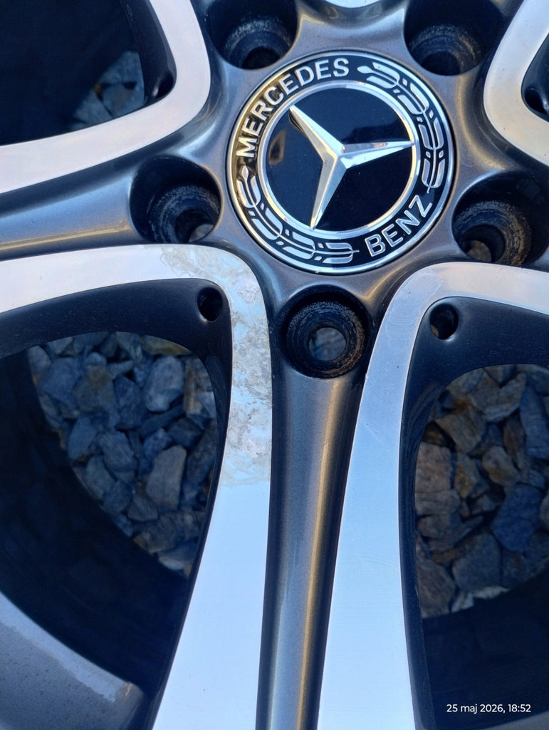 4x Alufelge 17 Zoll 7.5" 5x112 40ET A2134011200 87169090 Mercedes-Benz Rim Wheel FEL8996381472lg