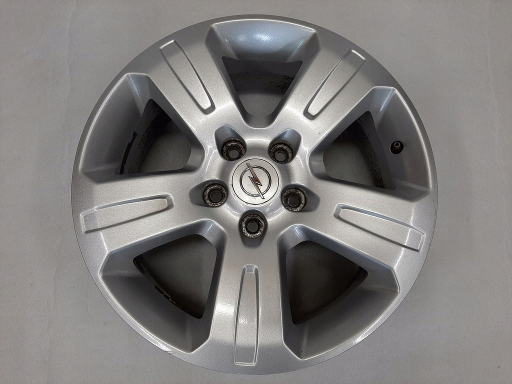 1x Alufelge 17 Zoll 7.0" 5x115 46ET Glanz Silber Opel Antara Rim Wheel