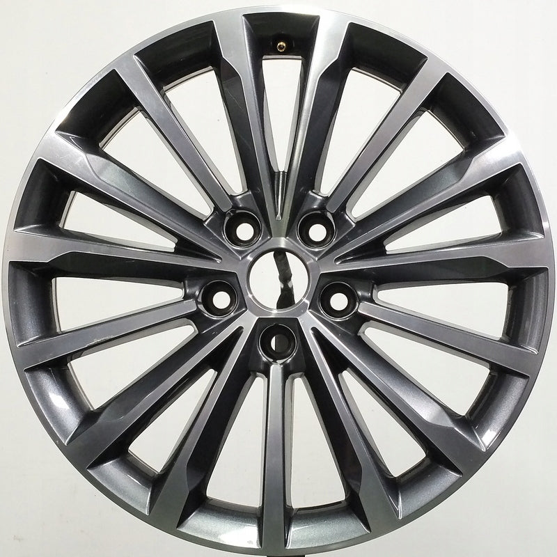 1x Alufelge 18 Zoll 7.0" 5x112 45ET Glanz Graphit 57A601025 Mg Rim Wheel