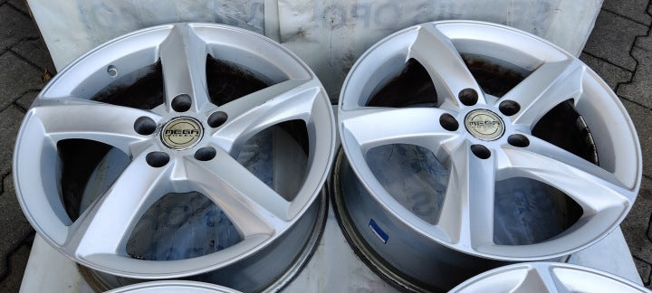 4x Alufelge 17 Zoll 7.5" 5x114.3 38ET Kia Rim Wheel FEL6098751682tl