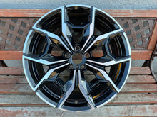 Load image into Gallery viewer, 1x Alufelge 19 Zoll 7.5" 5x112 32ET Glanz Schwarz 7916263 BMW X3 G01 G02 FEL4059569026ca