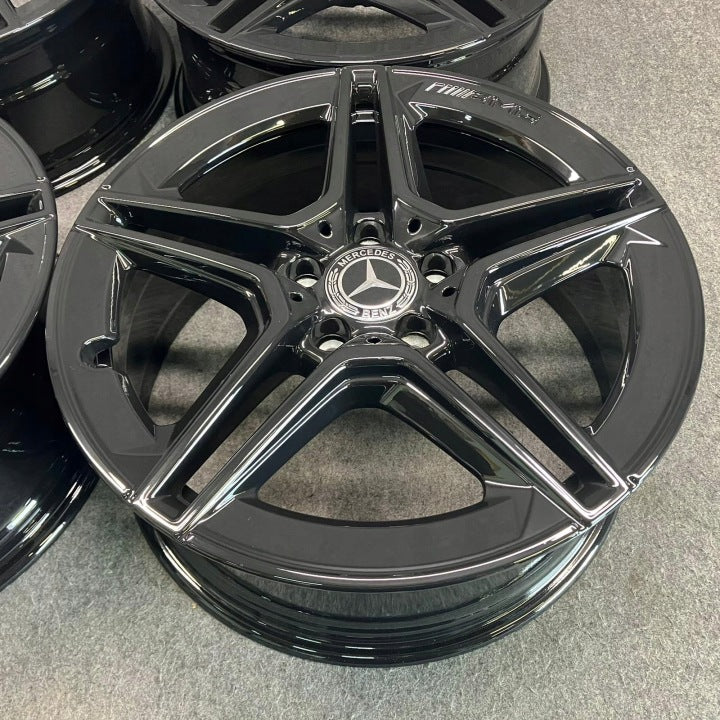 4x Alufelge 18 Zoll 7.5" 5x112 49ET A1774011500 Mercedes-Benz Cla Rim Wheel FEL2201203831cu