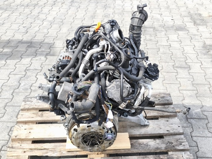 Motor VW Multivan Caravelle CCH 2.0 TDI 120TKm 2009 Diesel Engine Komplett MOT9052189638vg