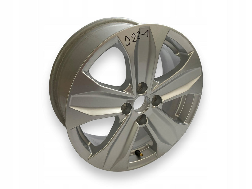 1x Alufelge 16 Zoll 6.5" 4x100 45ET Glanz 403009186 Renault Sandero Stepway