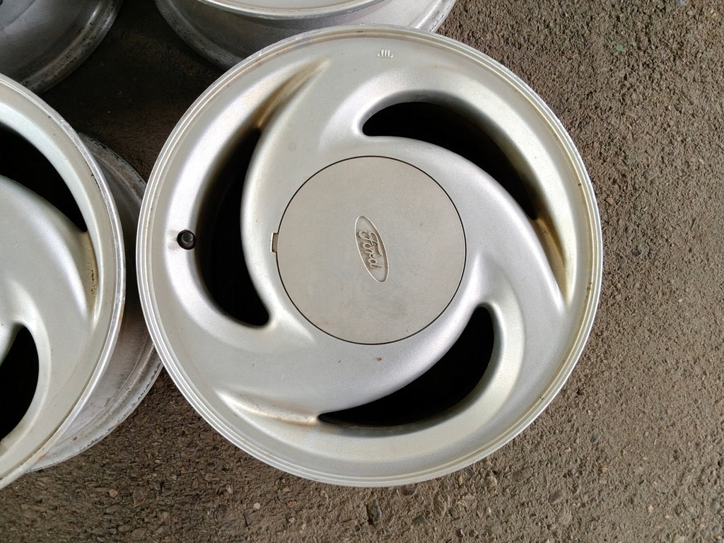 4x Alufelge 15 Zoll 6.0" 5x114.3 40ET Glanz Silber 250095 Ford I Rim Wheel FEL8594214275ya