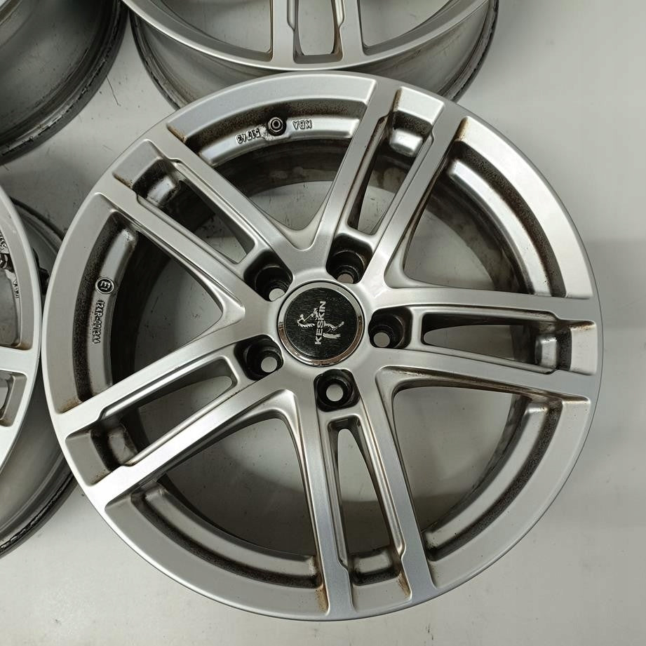 4x Alufelge 17 Zoll 7.0" 5x112 44 5ET Glanz Silber Audi I Rim Wheel FEL3963929398on